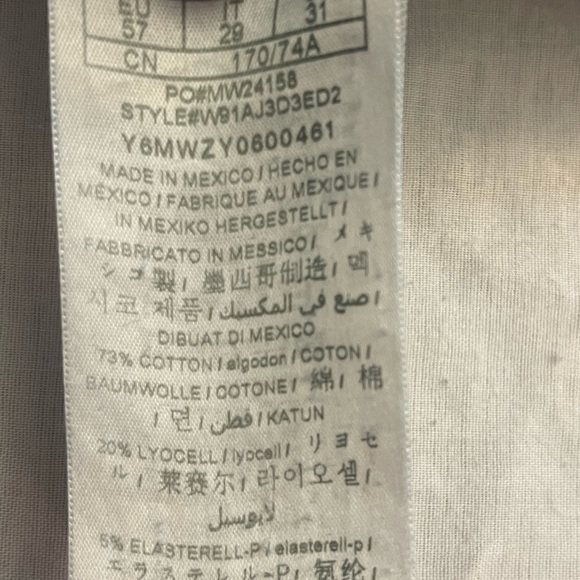 Guess Sexy Curve Ripped Leg Mid Rise Skinny Jeans Size 29(8) - Picture 10 of 15